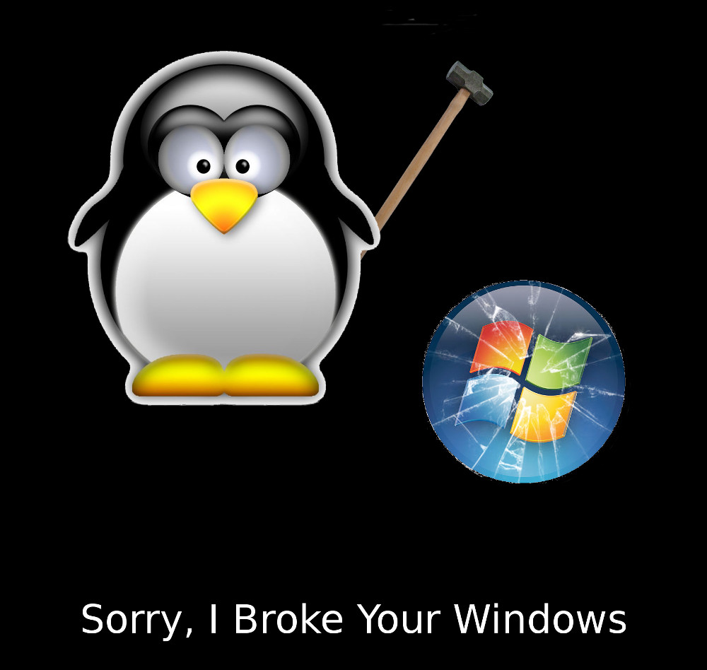 Tux Smash Windows